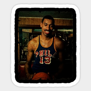 Wilt Chamberlain at Philadelphia #13 Sticker